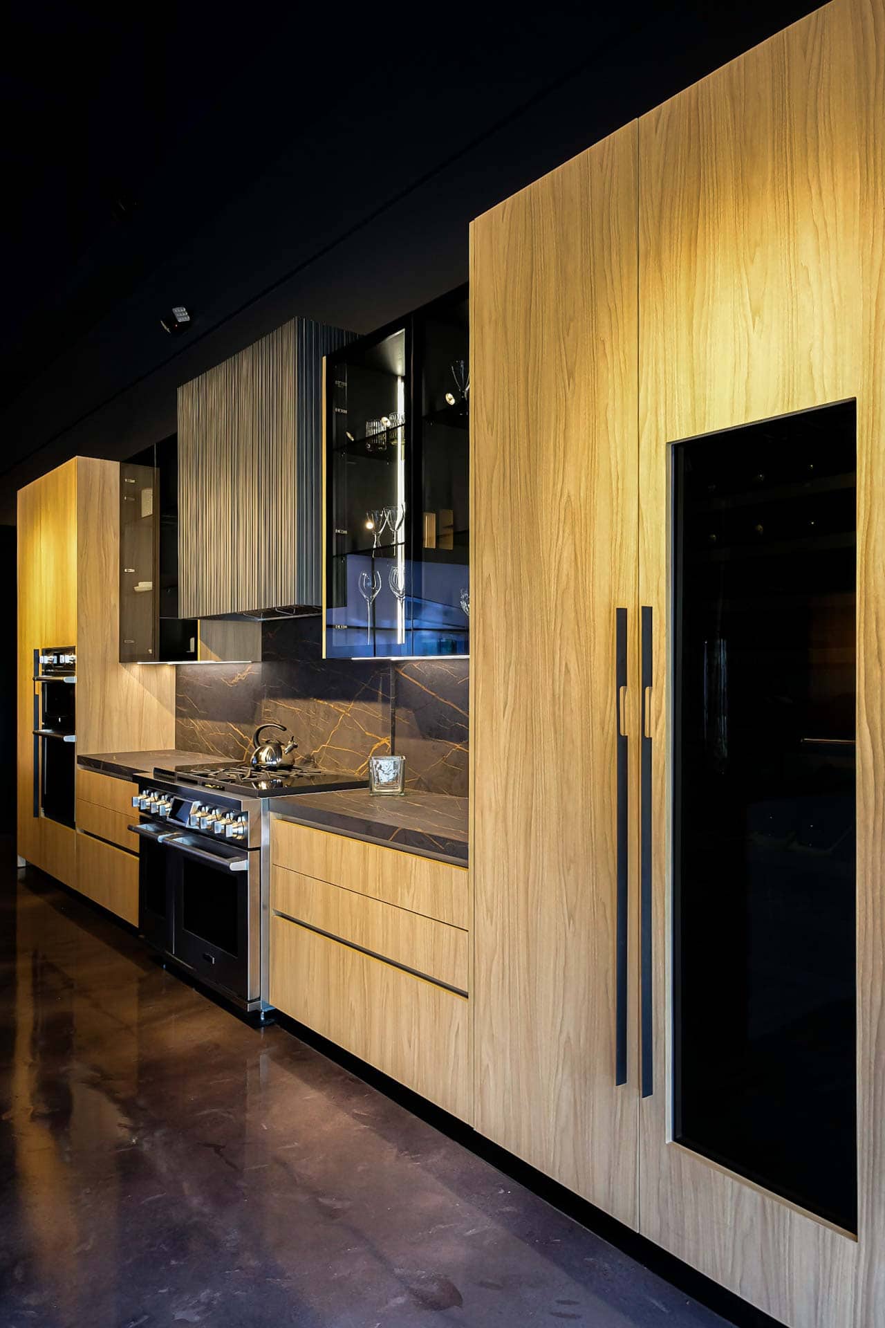Modern Kitchen Cabinets 3 closets by design
